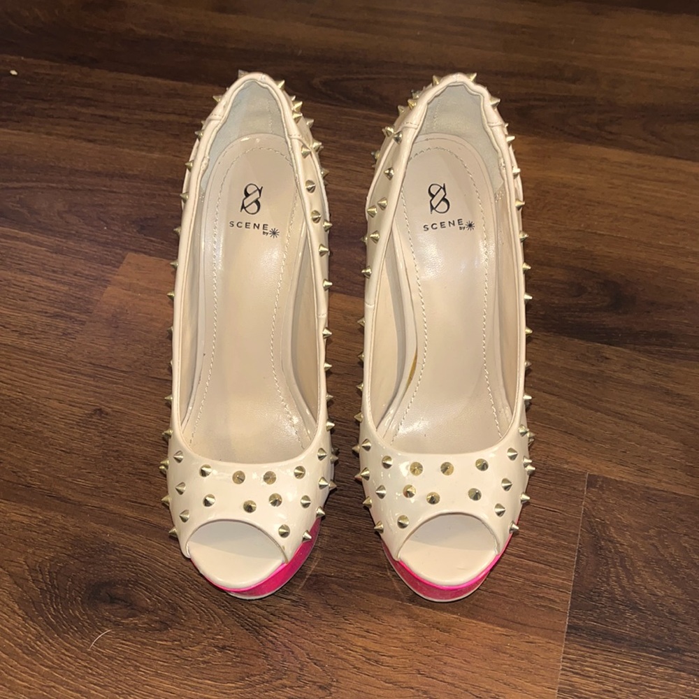 Shoedazzle, Black, Size 7